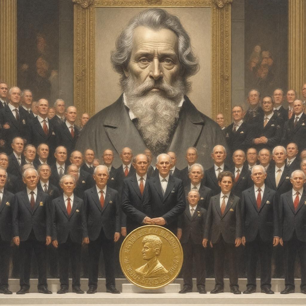 AI-created image of Abel Prize