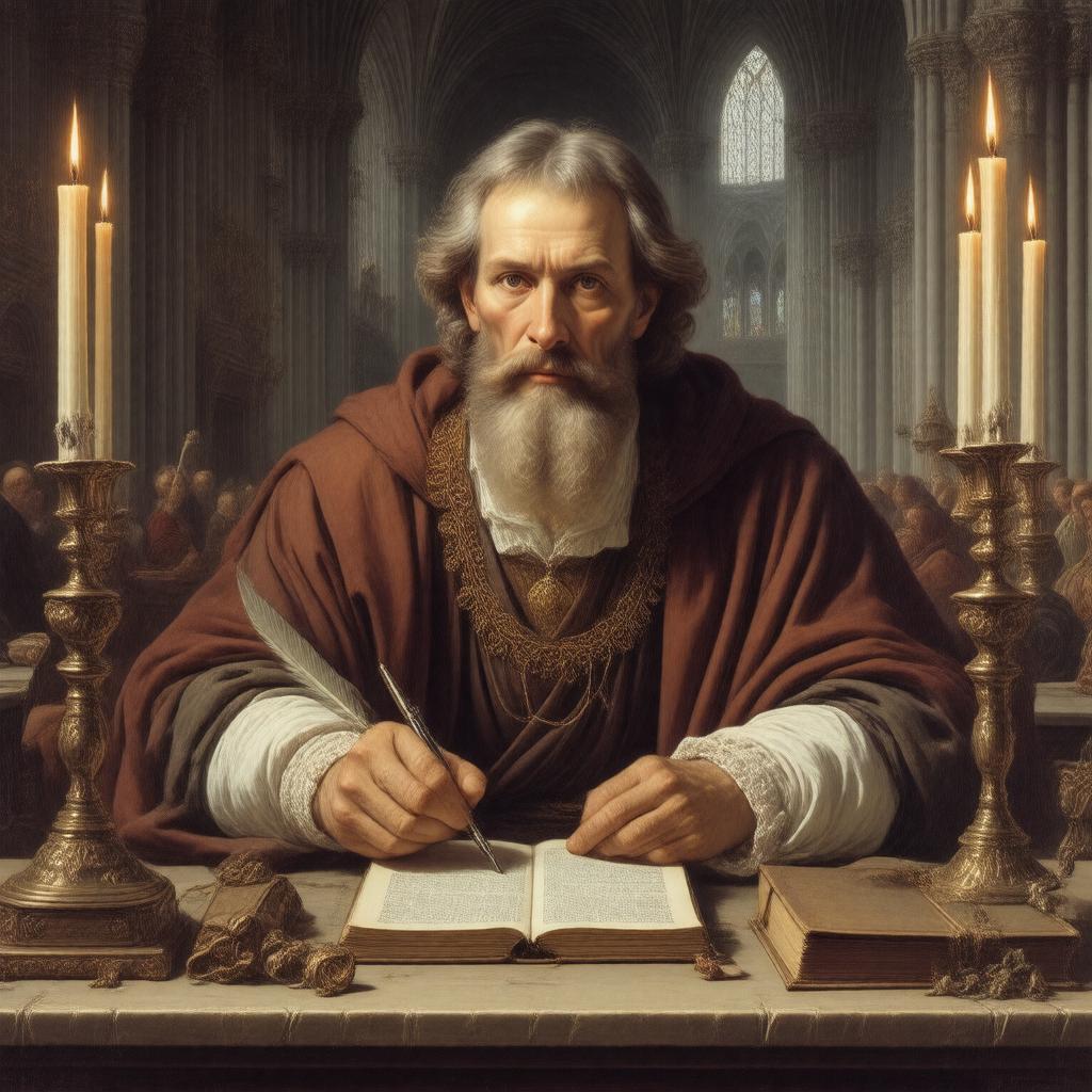 AI-created image of Abelard