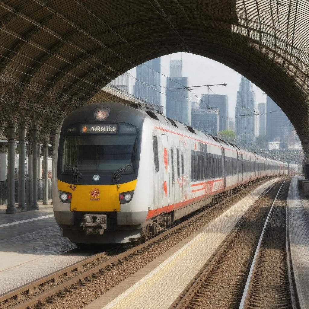 AI-created image of Abellio Greater Anglia