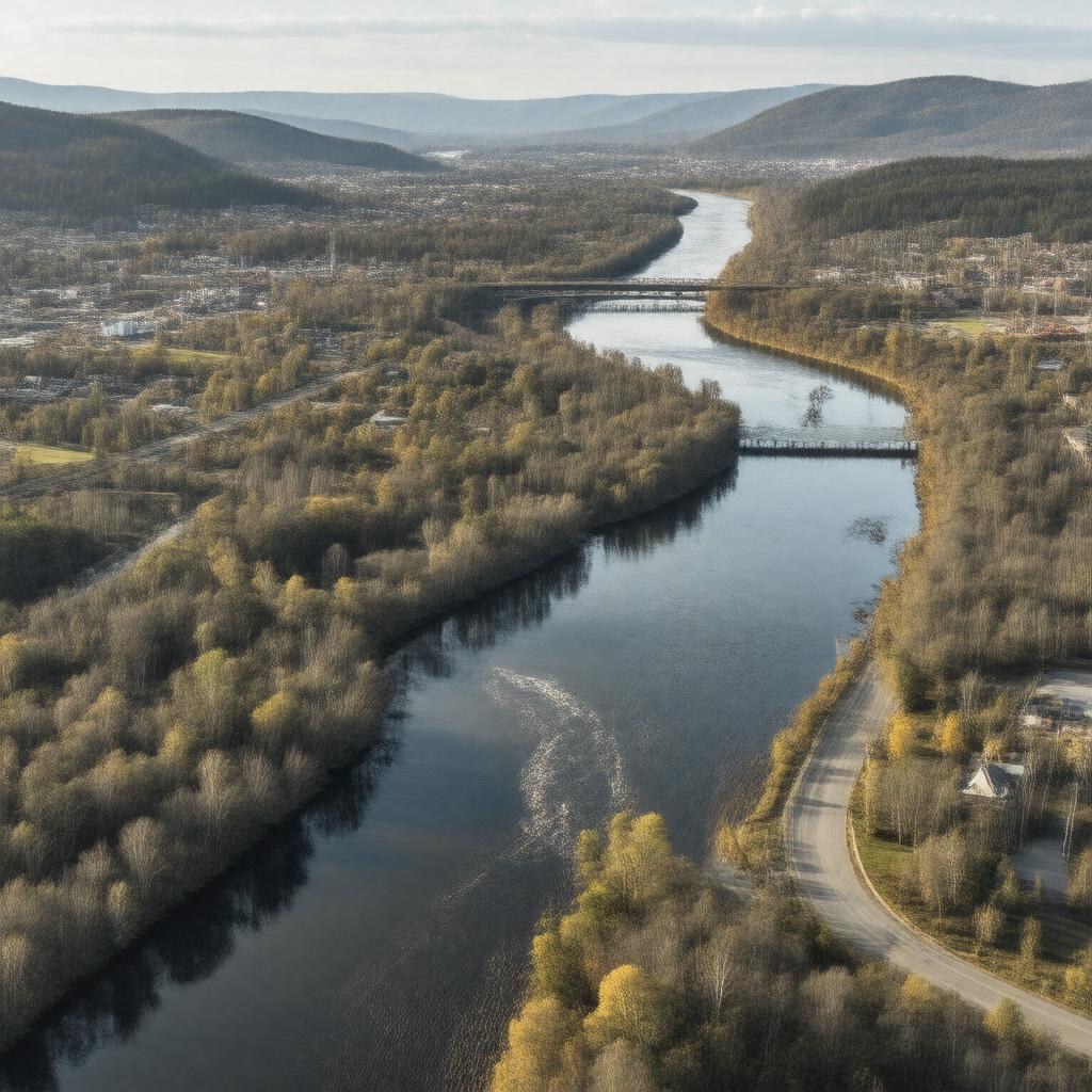 AI-created image of Aberjona River