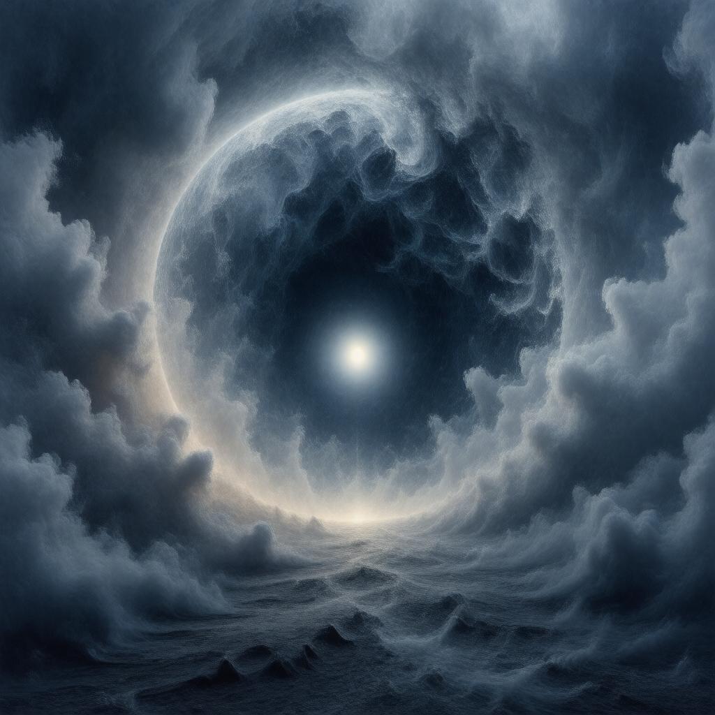 Click to view larger image AI-created image of Abhava (non-existence)