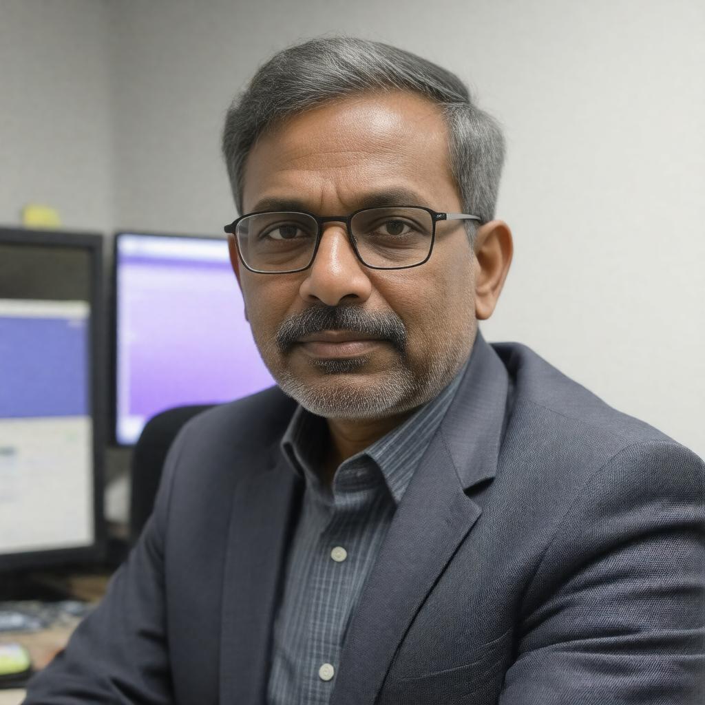 Click to view larger image AI-created image of Abhay Bhushan