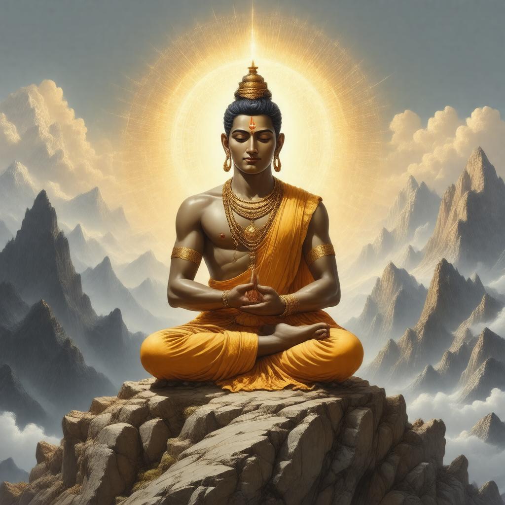 AI-created image of Abhinandananatha