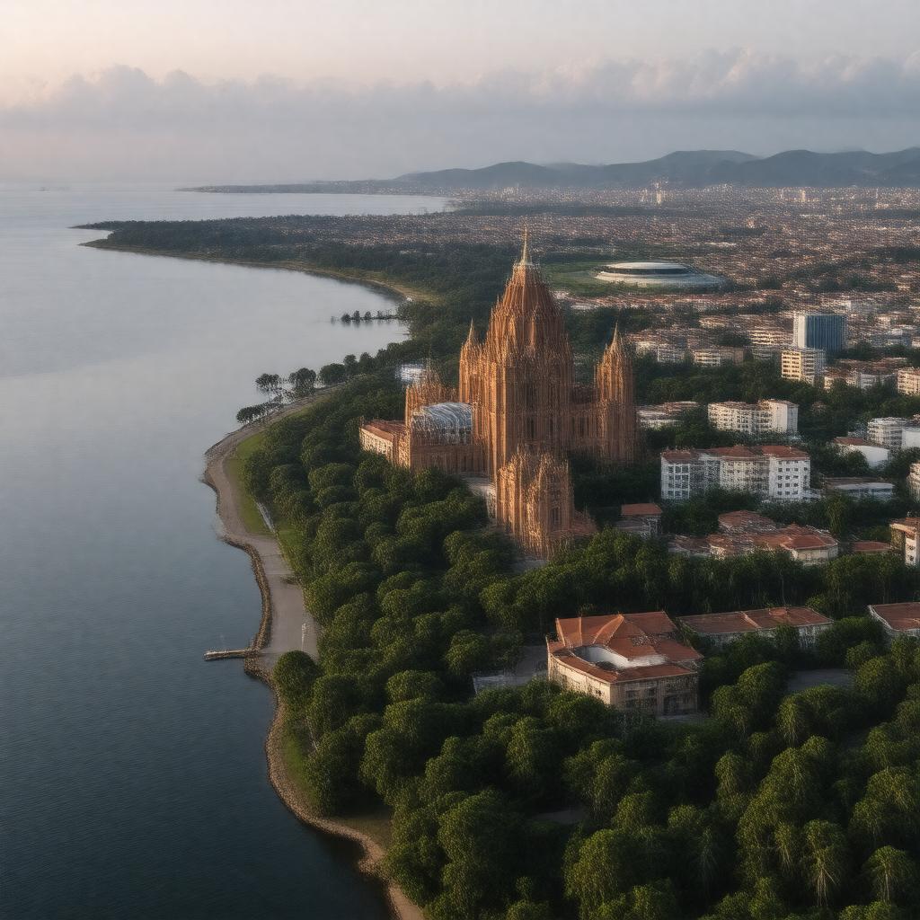 AI-created image of Abidjan