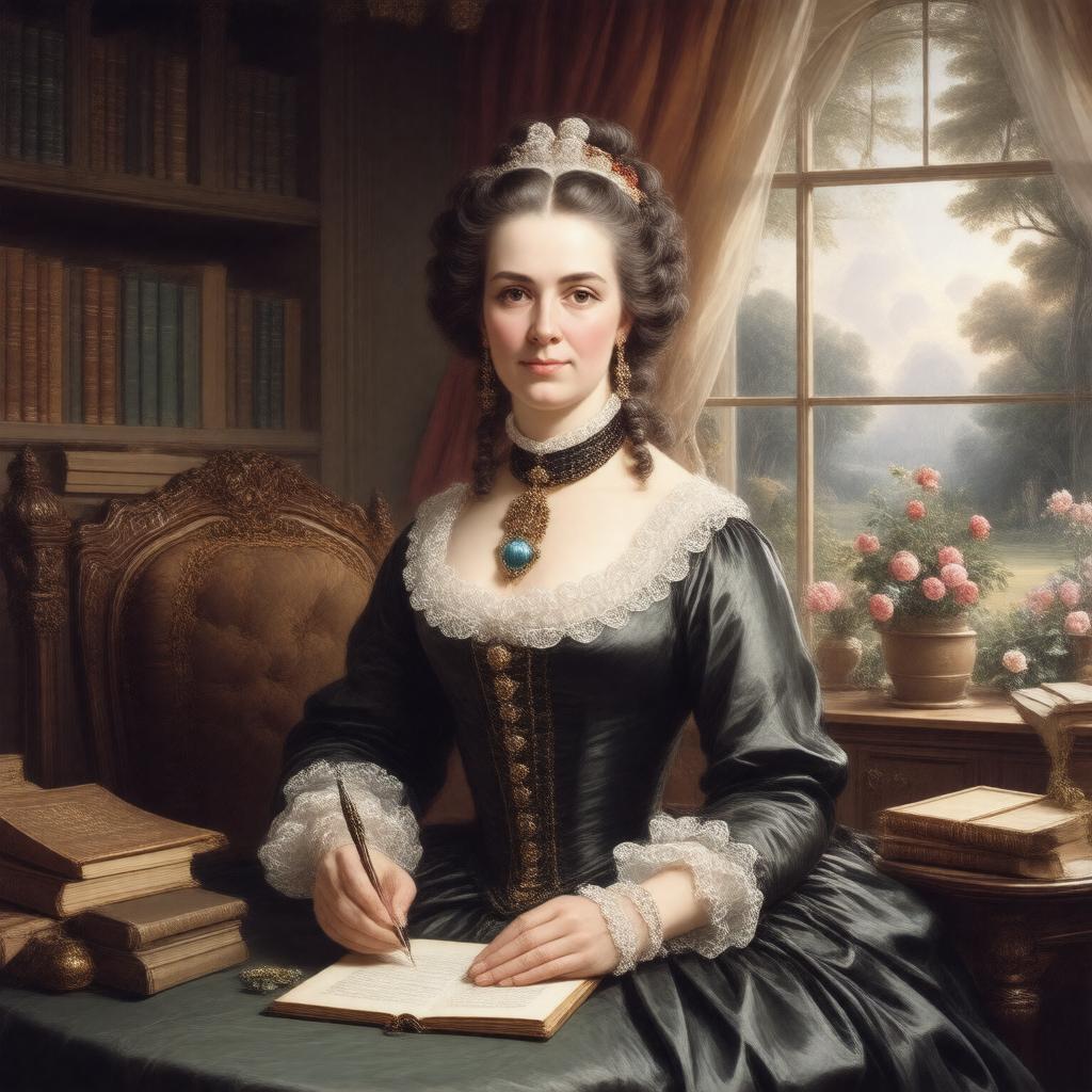 AI-created image of Abigail Adams