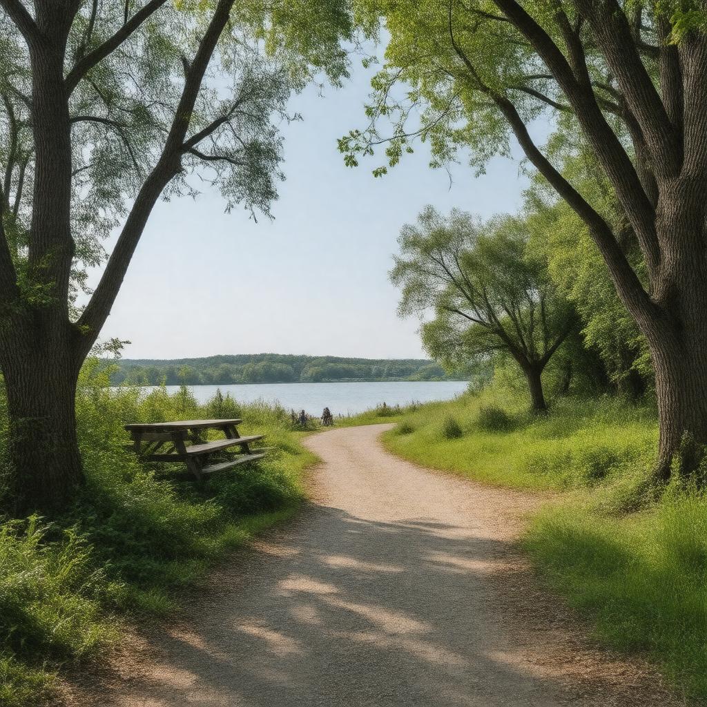 AI-created image of Abigail Adams State Park