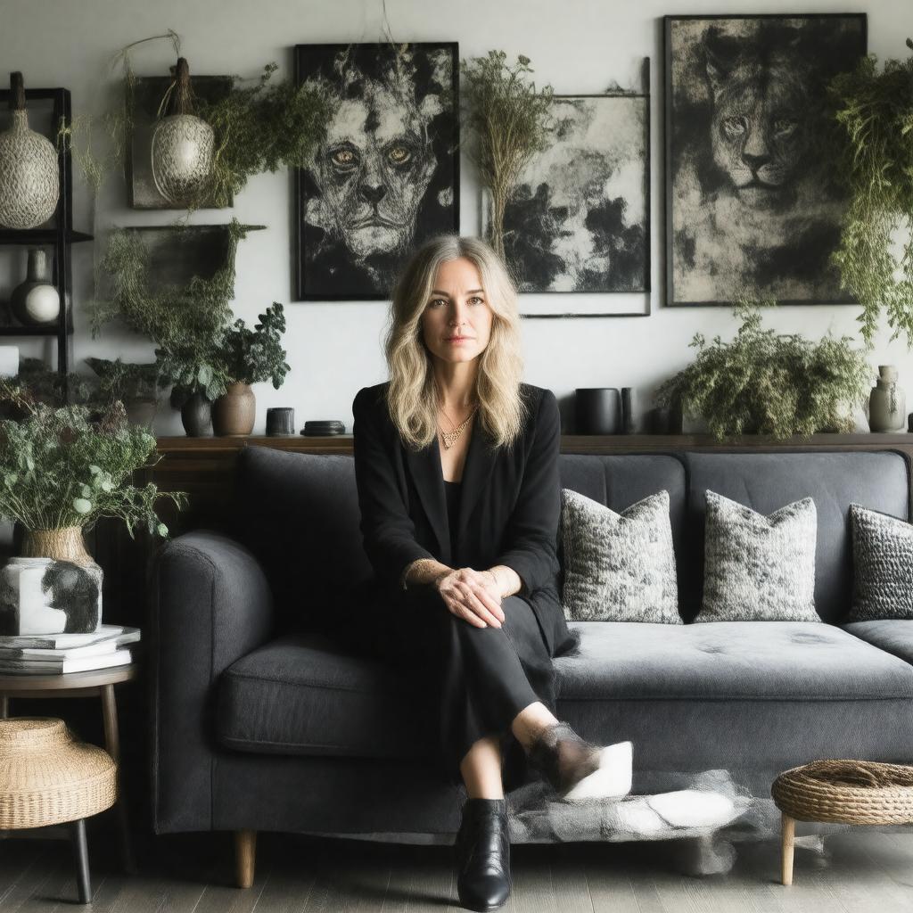 AI-created image of Abigail Ahern