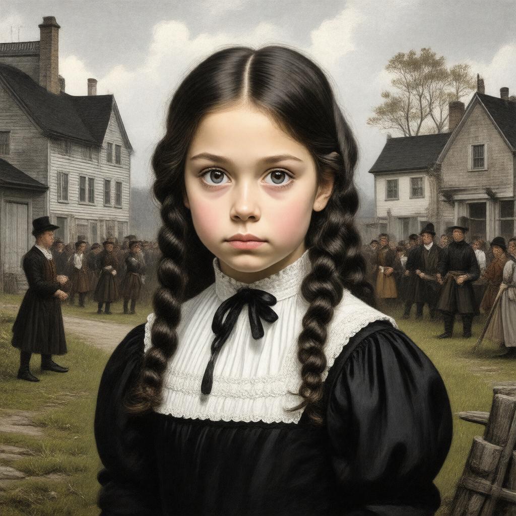 AI-created image of Abigail Williams