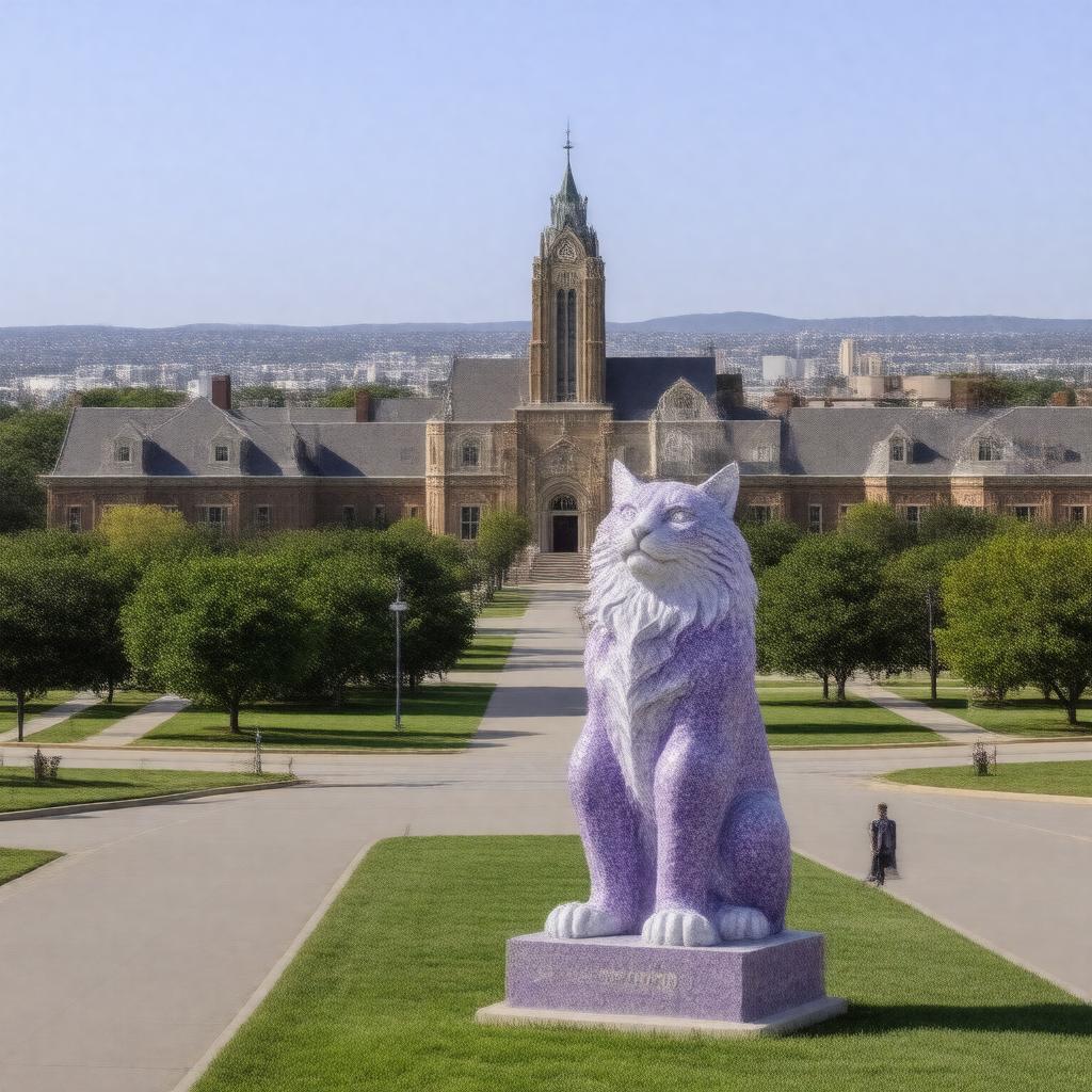 AI-created image of Abilene Christian University