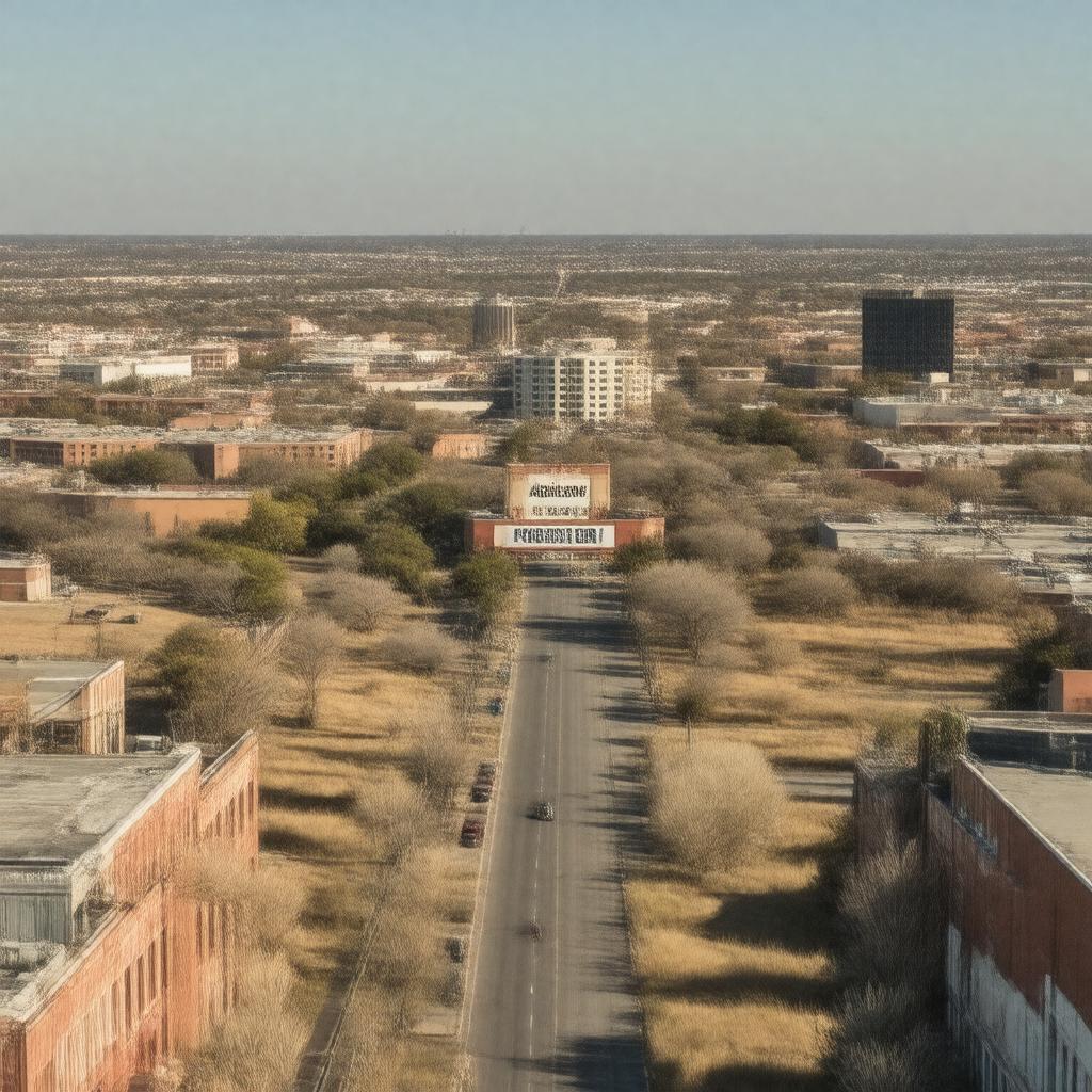 AI-created image of Abilene, Texas, United States