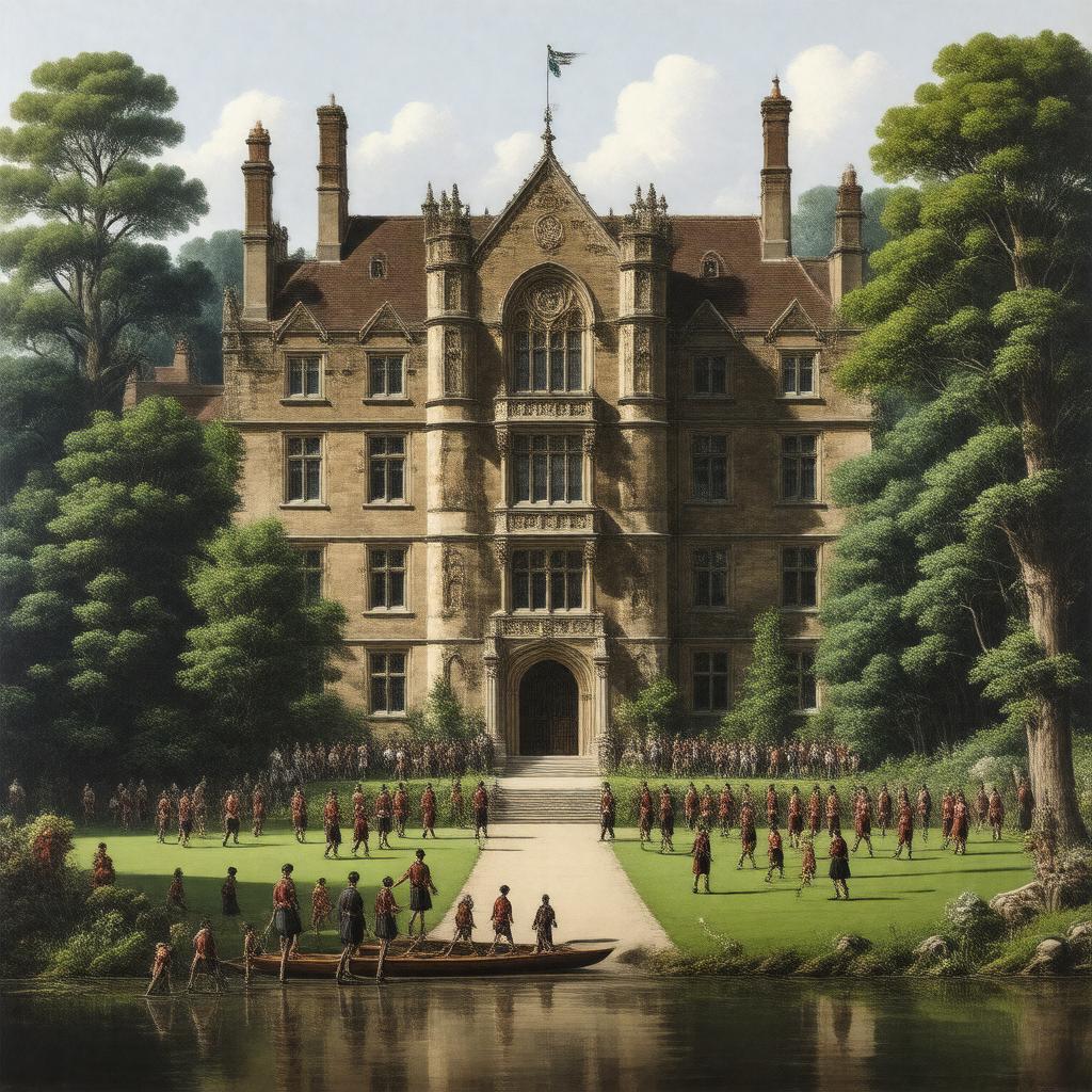 AI-created image of Abingdon School