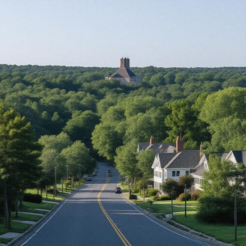 AI-created image of Abington, Pennsylvania