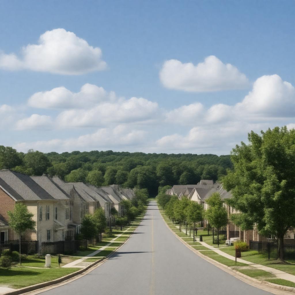 AI-created image of Abington Township, Montgomery County, Pennsylvania