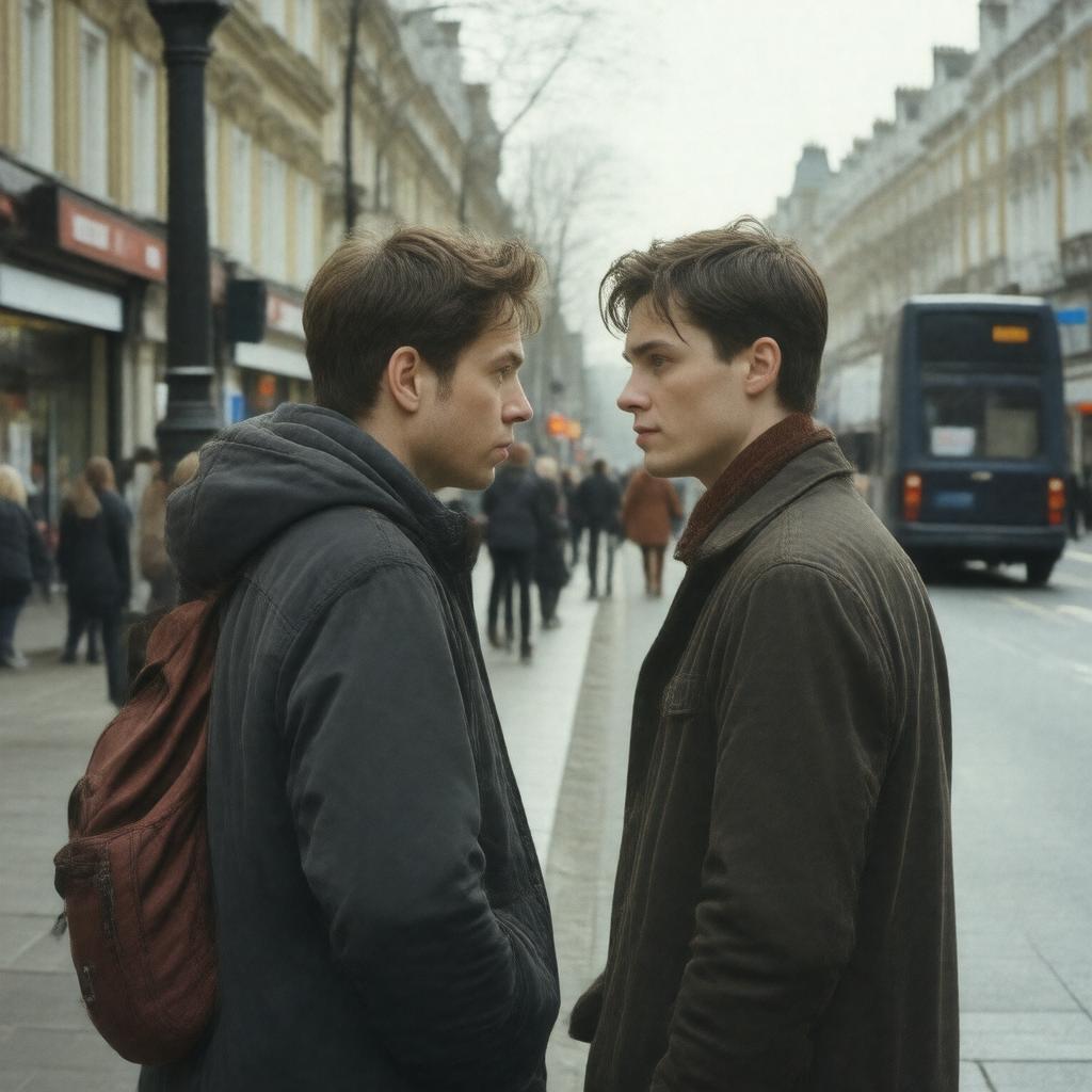 AI-created image of About a Boy (film)