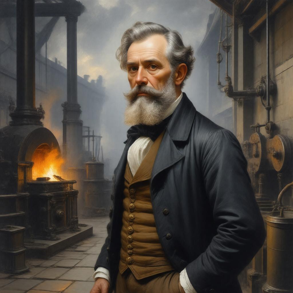 AI-created image of Abraham Darby