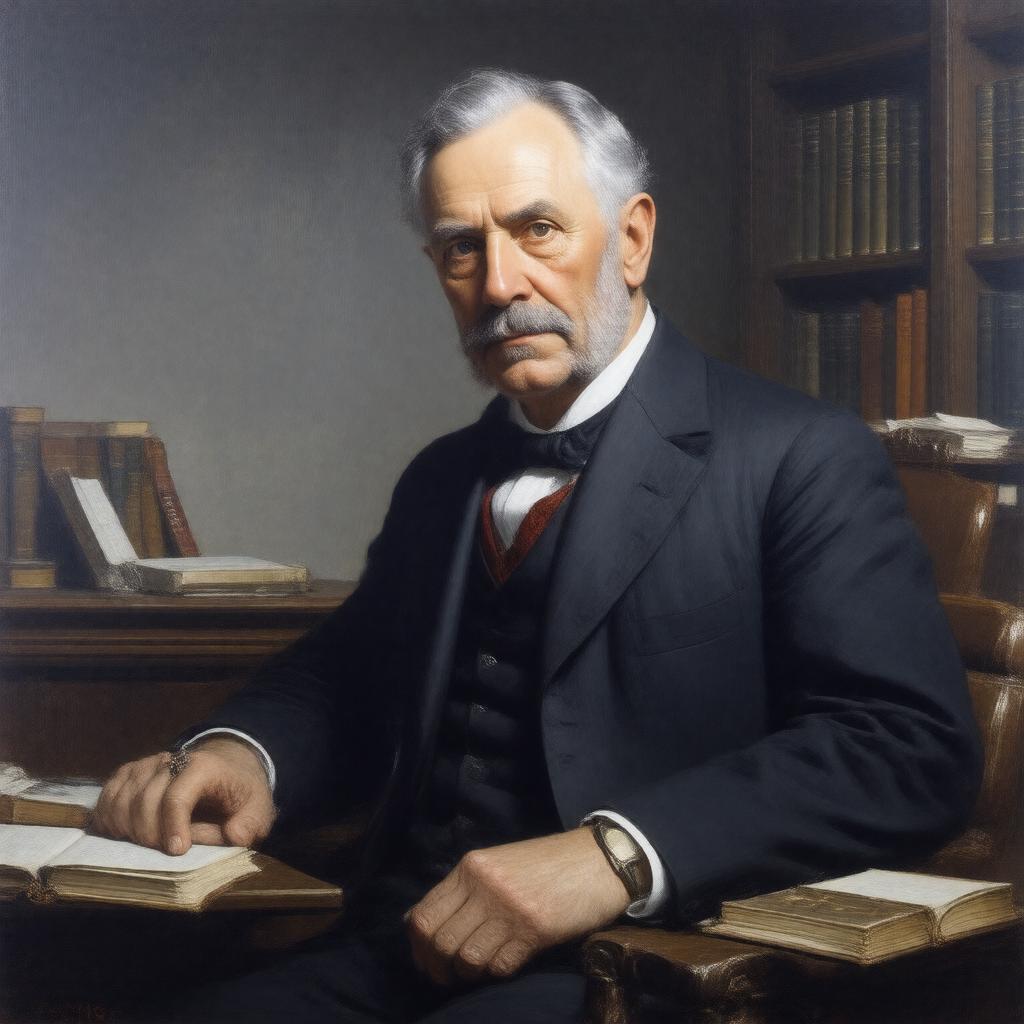AI-created image of Abraham Flexner