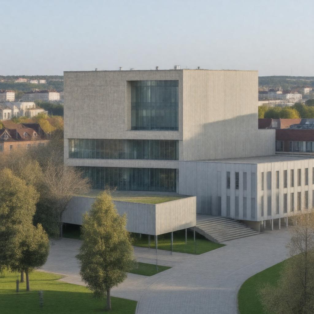 Click to view larger image AI-created image of Abraham Geiger College