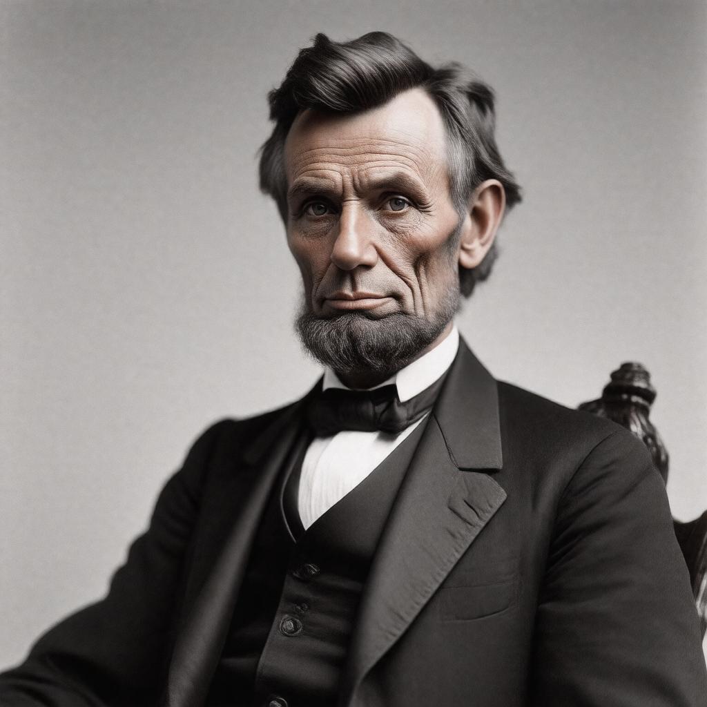 AI-created image of Abraham Lincoln