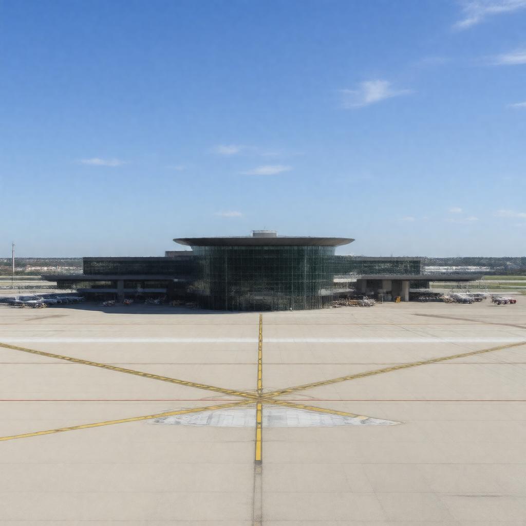 AI-created image of Abraham Lincoln Capital Airport