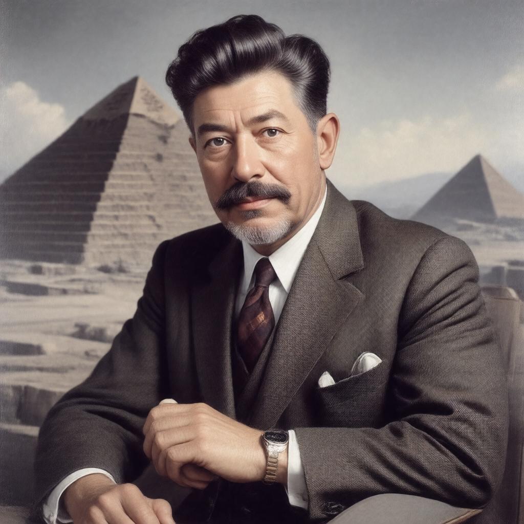 AI-created image of Abraham Maslow