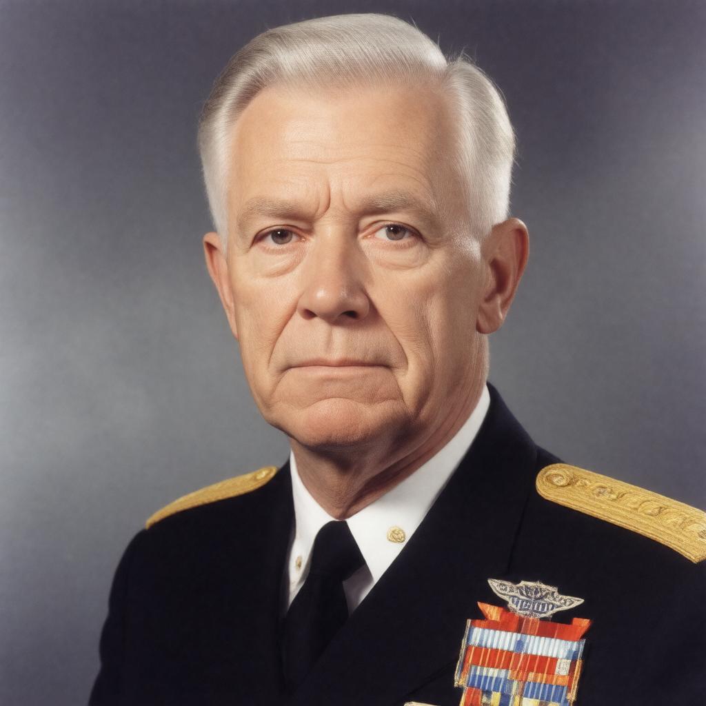 AI-created image of Abraham Rickover