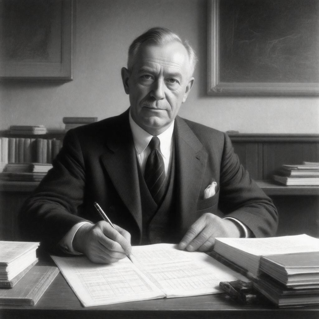 AI-created image of Abraham Wald