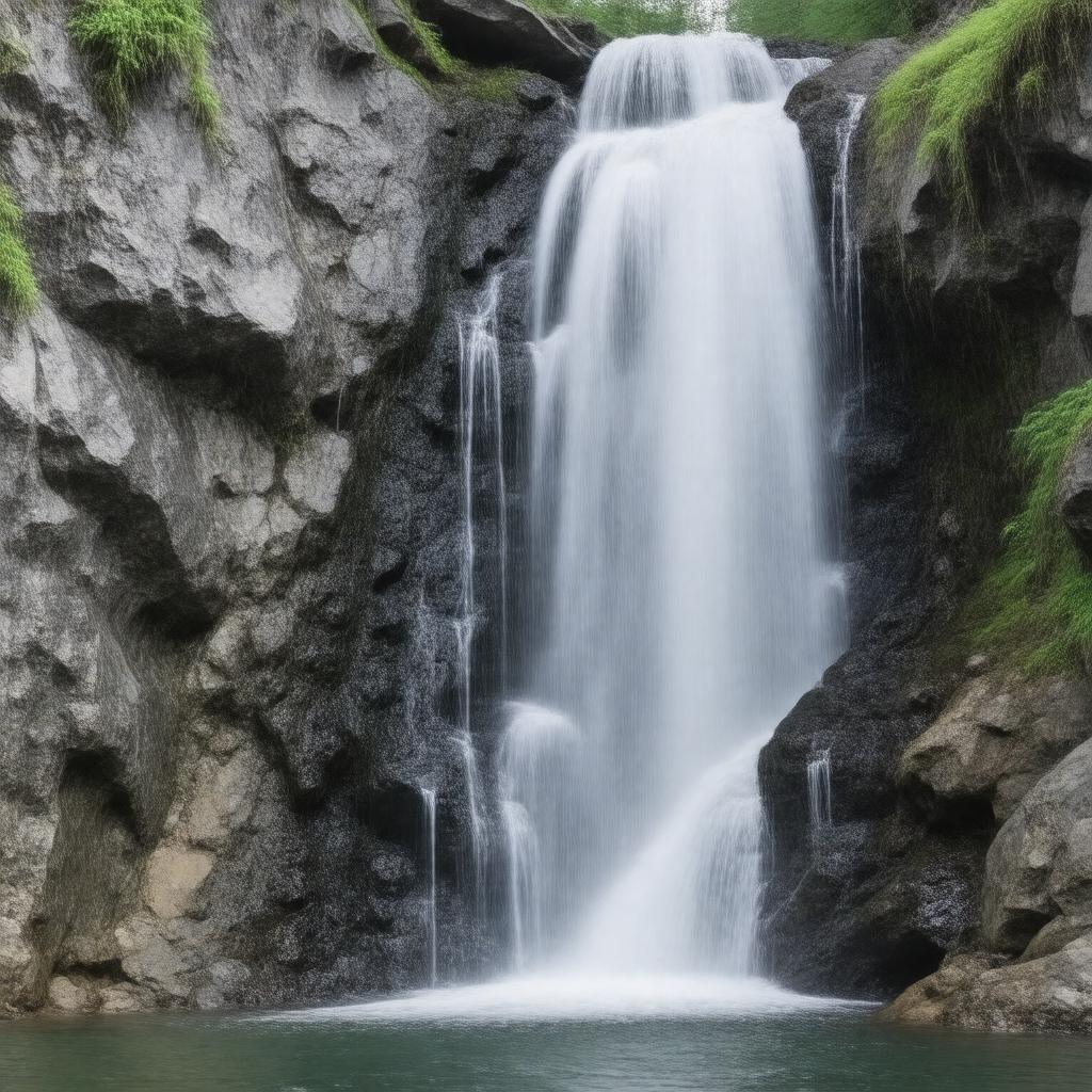 AI-created image of Abrams Falls