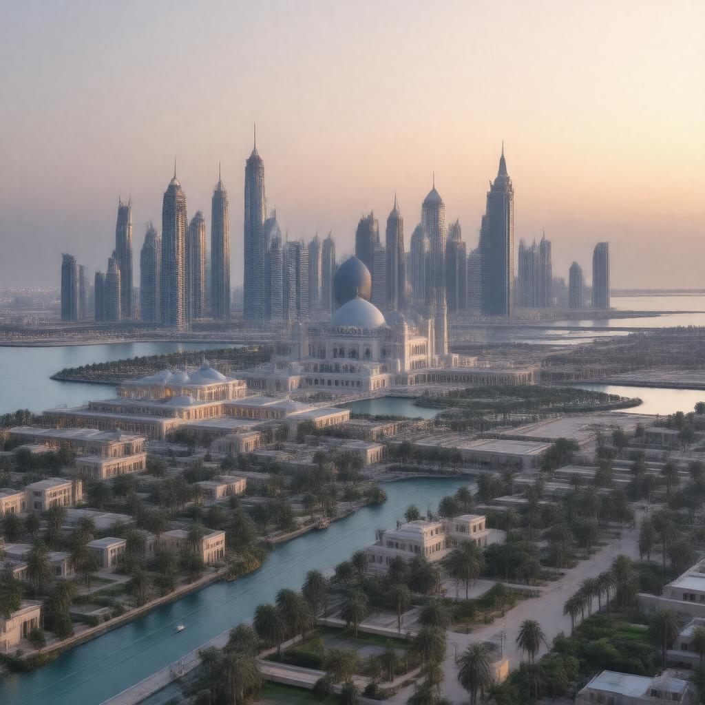 AI-created image of Abu Dhabi