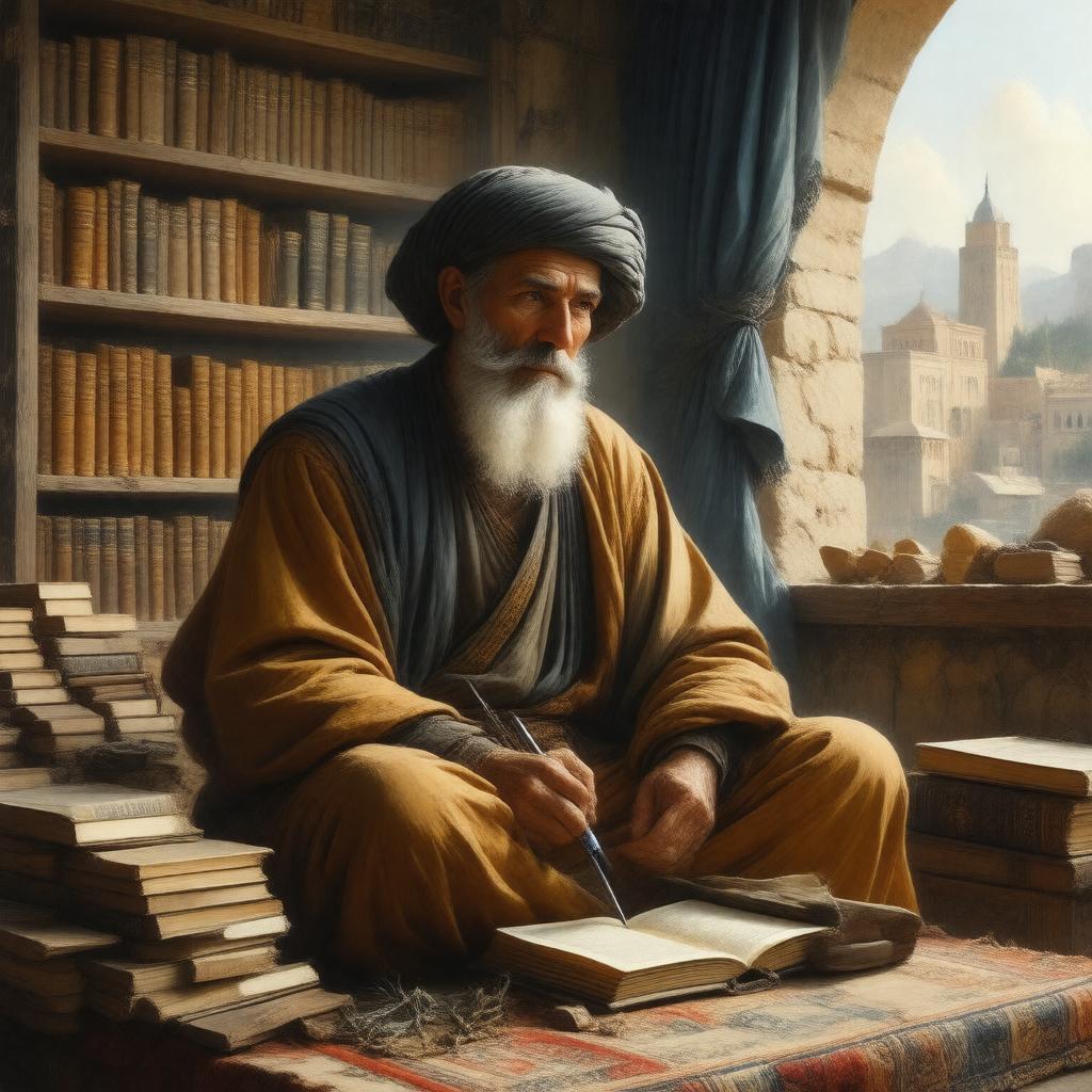 AI-created image of Abu Hamid al-Ghazali