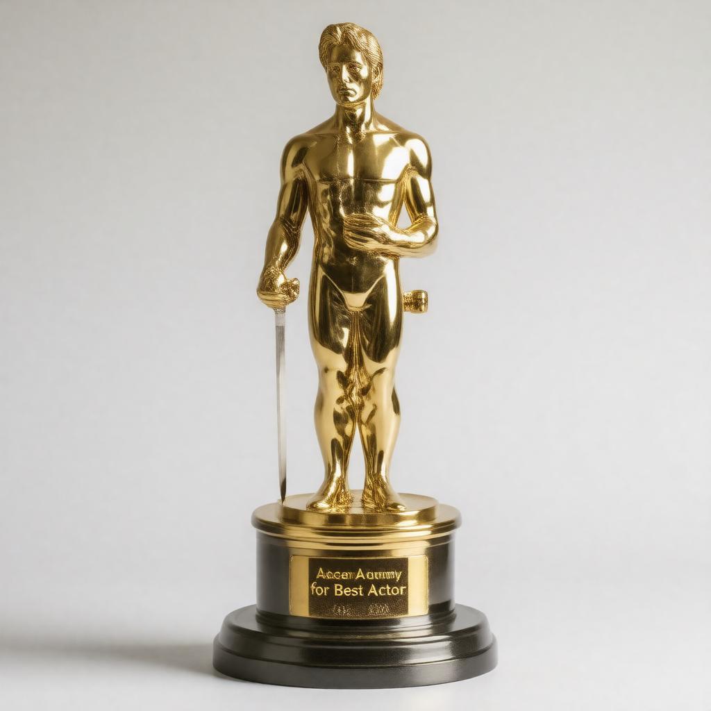 Click to view larger image AI-created image of Academy Award for Best Actor (Sean Penn)