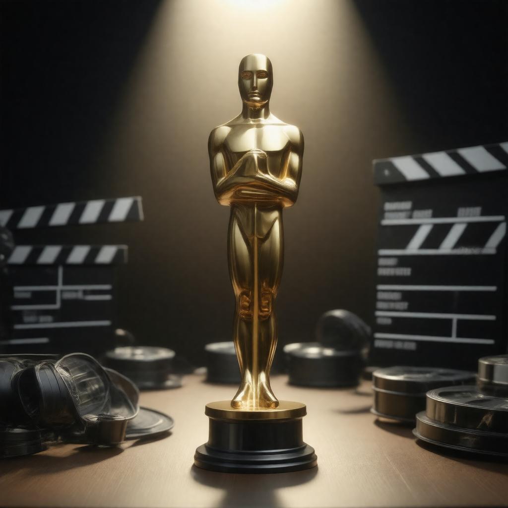 Click to view larger image AI-created image of Academy Award for Best Live Action Short Film