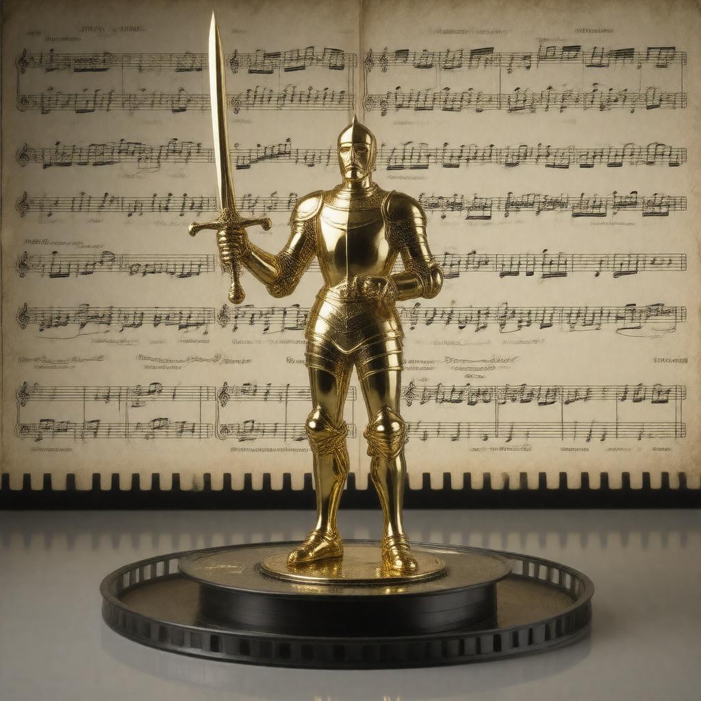 AI-created image of Academy Award for Best Music, Original Dramatic Score
