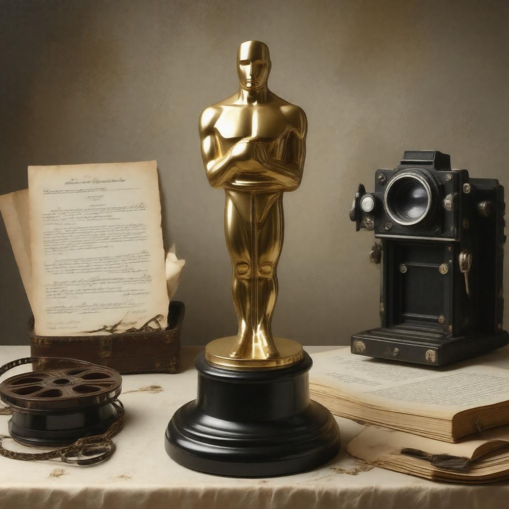 AI-created image of Academy Award for Best Screenplay (1938 film)