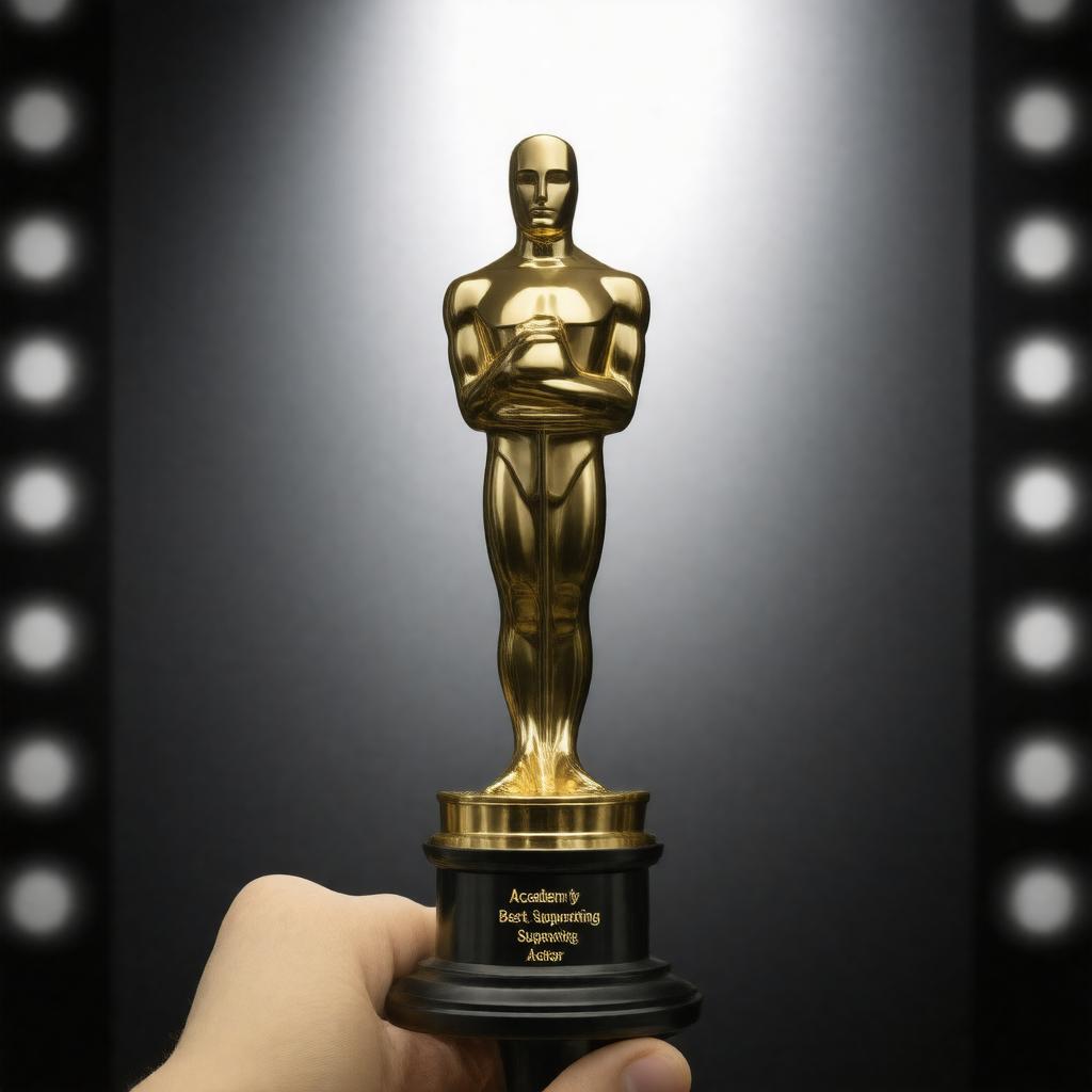 Click to view larger image AI-created image of Academy Award for Best Supporting Actor