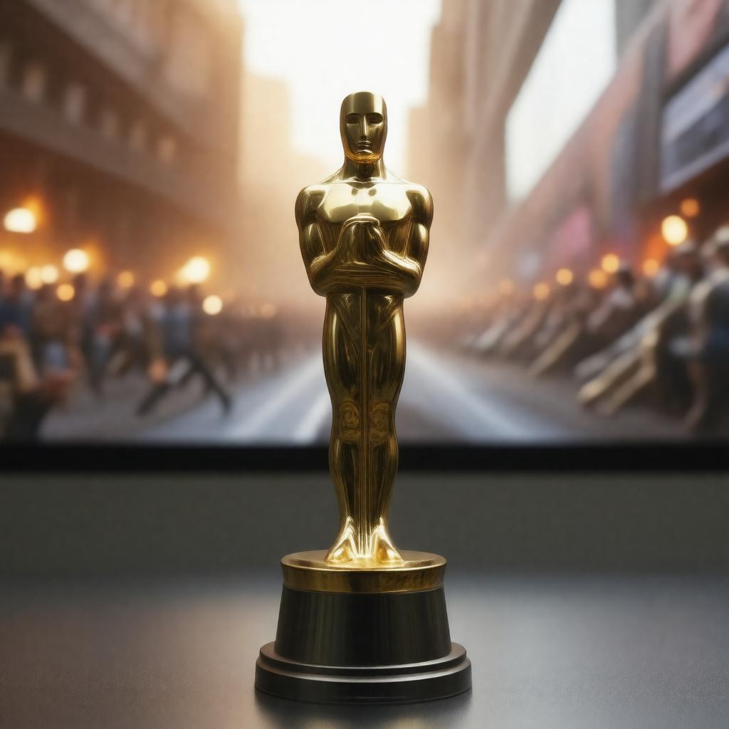 Click to view larger image AI-created image of Academy Award for Best Visual Effects