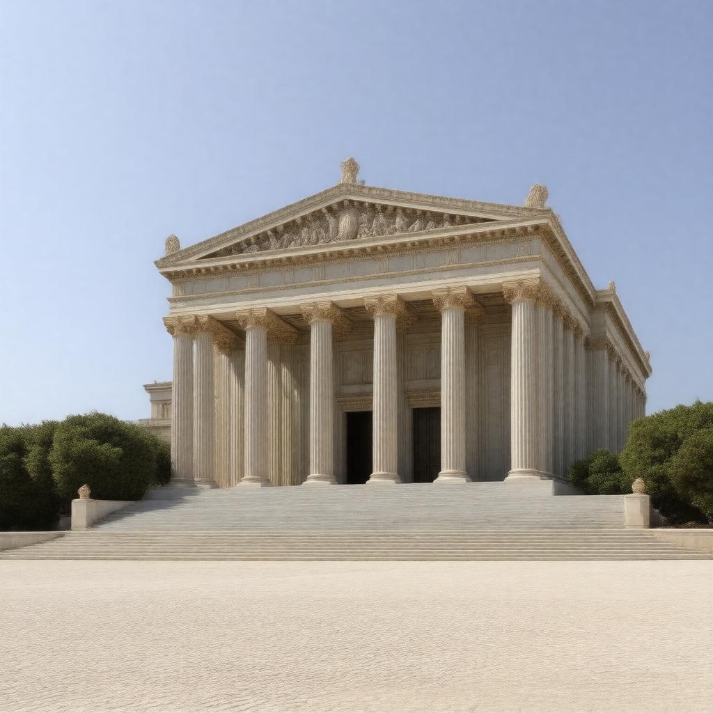 AI-created image of Academy of Athens