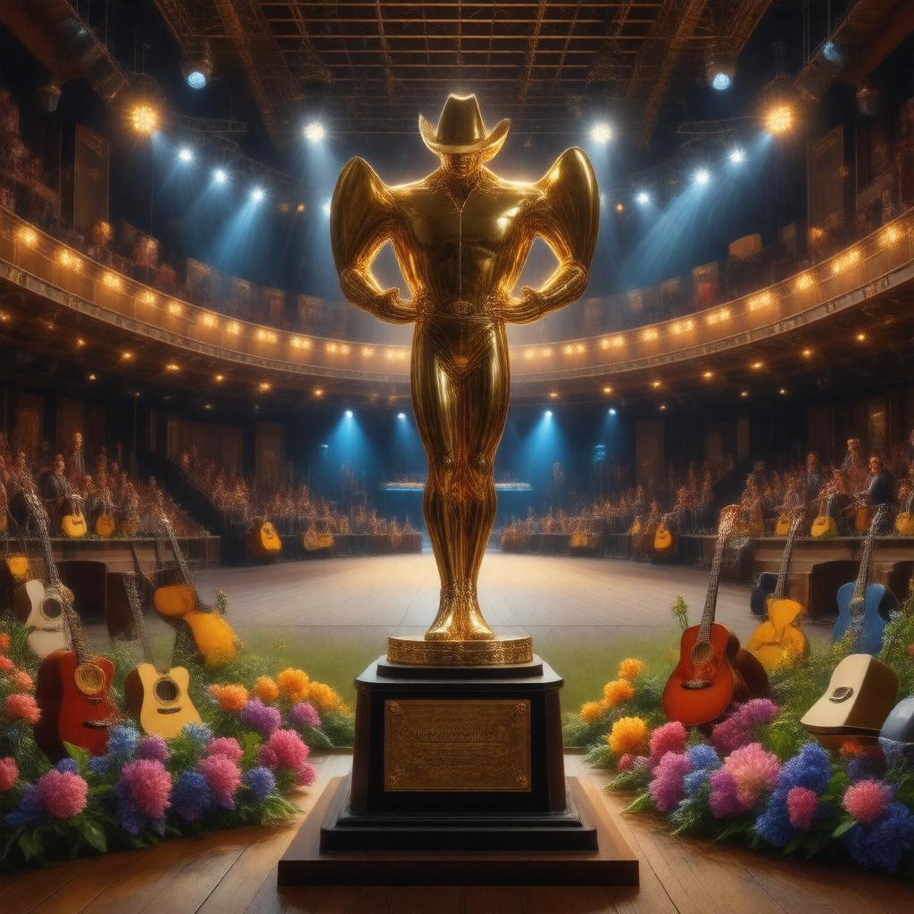 AI-created image of Academy of Country Music Award