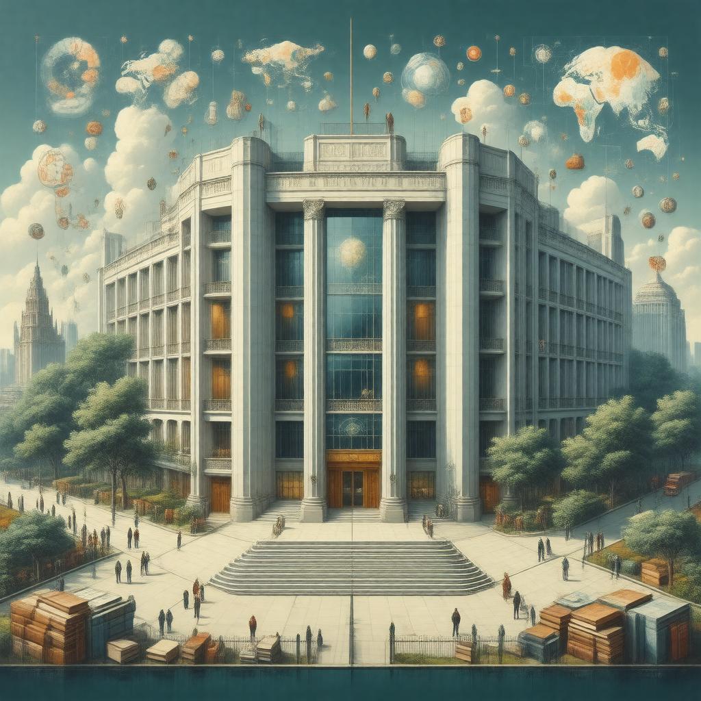 Click to view larger image AI-created image of Academy of Social Sciences