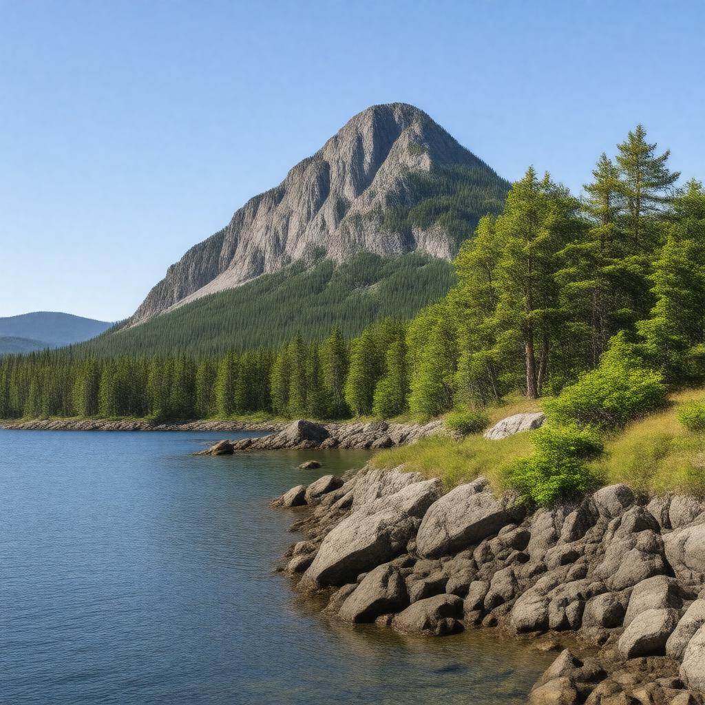 AI-created image of Acadia National Park