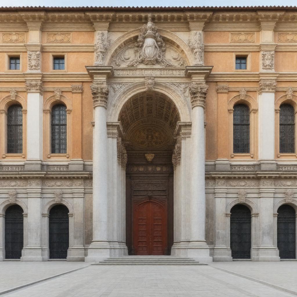 AI-created image of Accademia Nazionale di San Luca