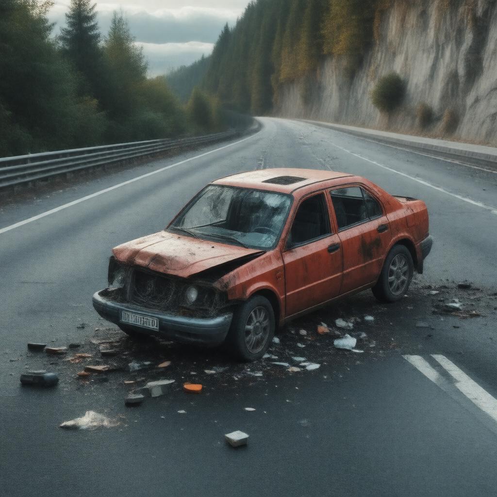 Click to view larger image AI-created image of Accident