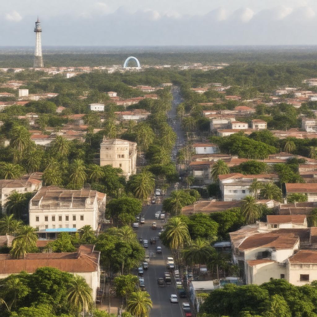 AI-created image of Accra