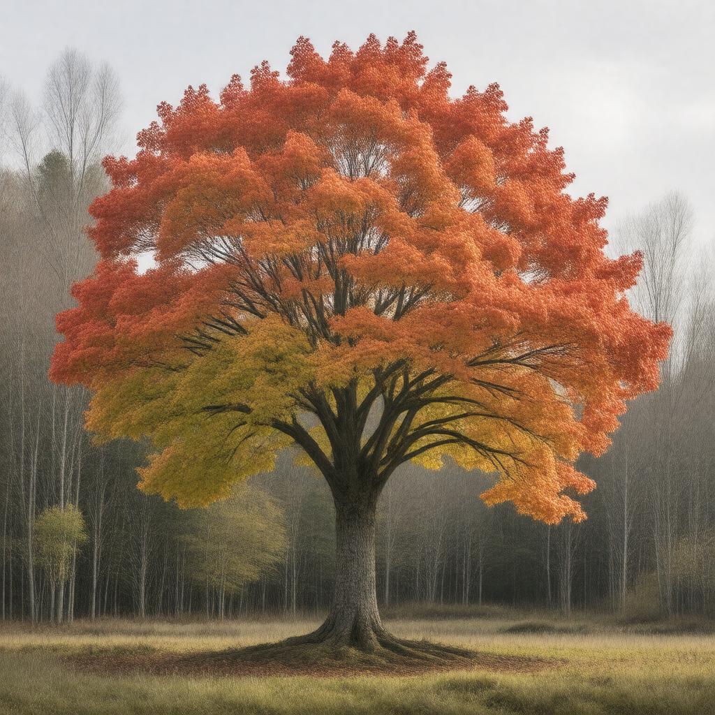 AI-created image of Acer rubrum