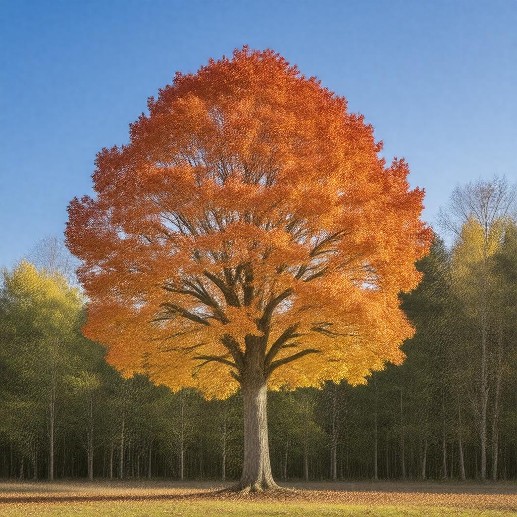 AI-created image of Acer saccharum
