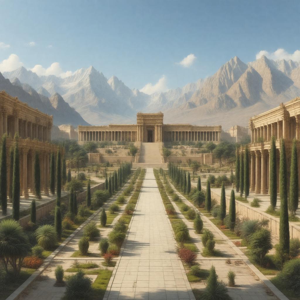 AI-created image of Achaemenid Empire