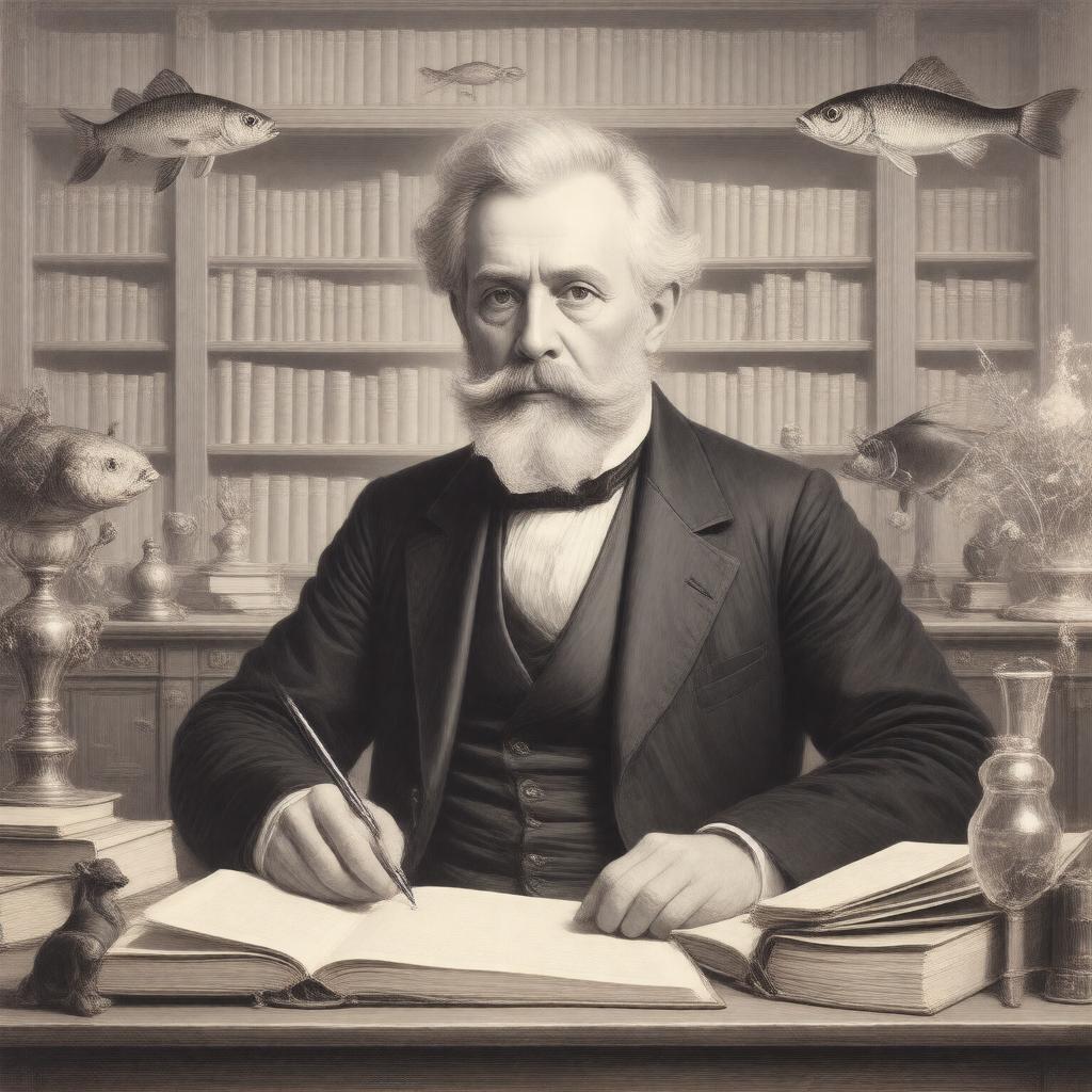 AI-created image of Achille Valenciennes