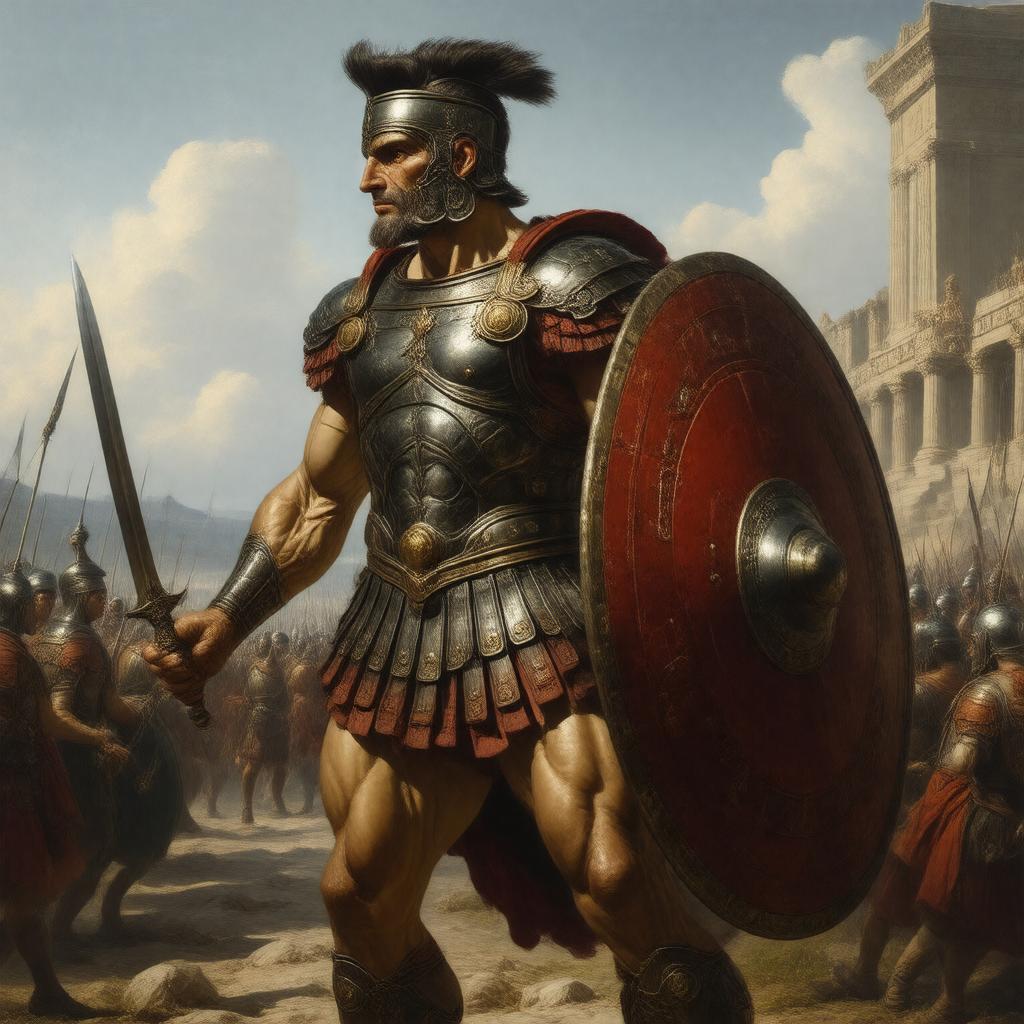 AI-created image of Achilles