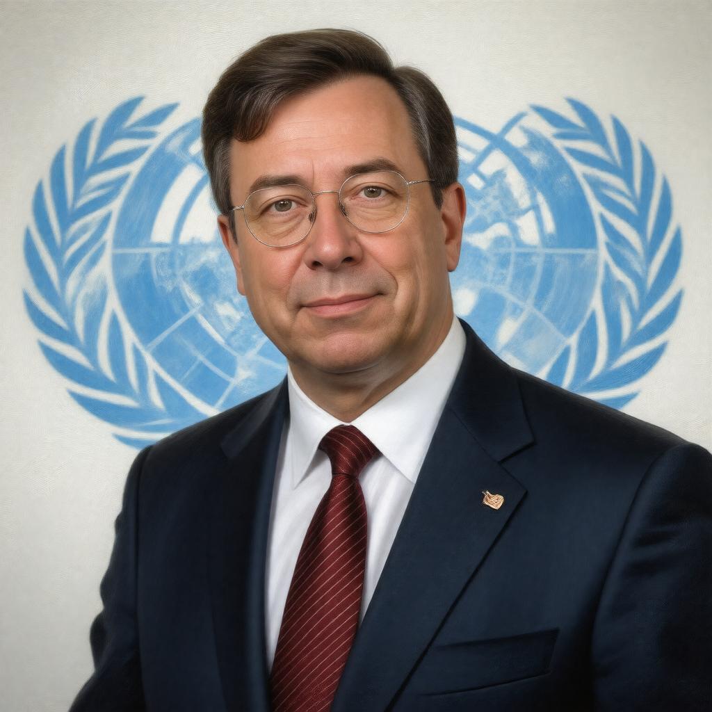 AI-created image of Achim Steiner