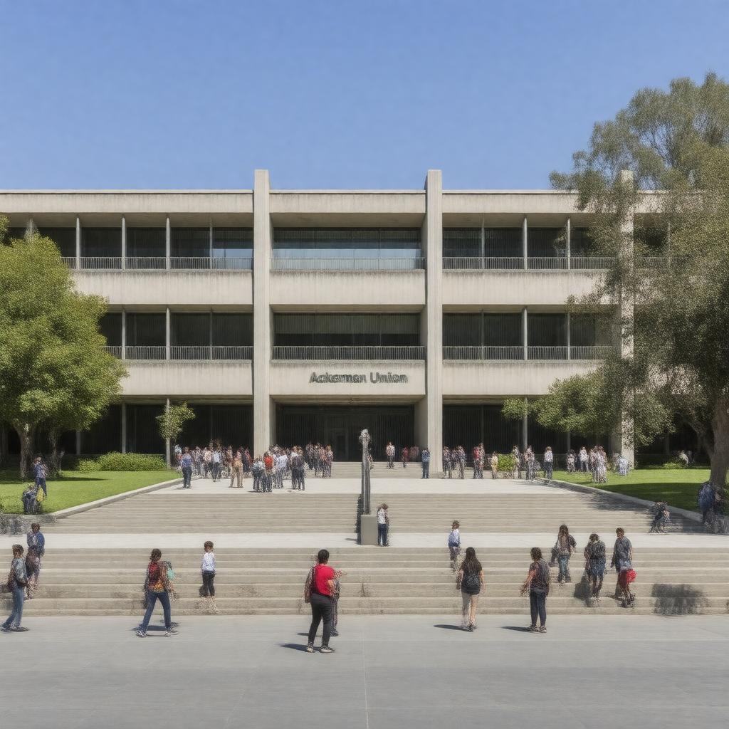 Click to view larger image AI-created image of Ackerman Union