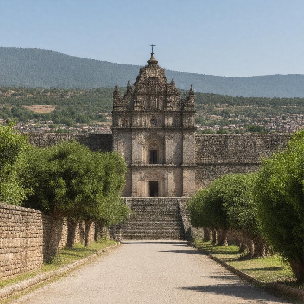 Click to view larger image AI-created image of Acolman